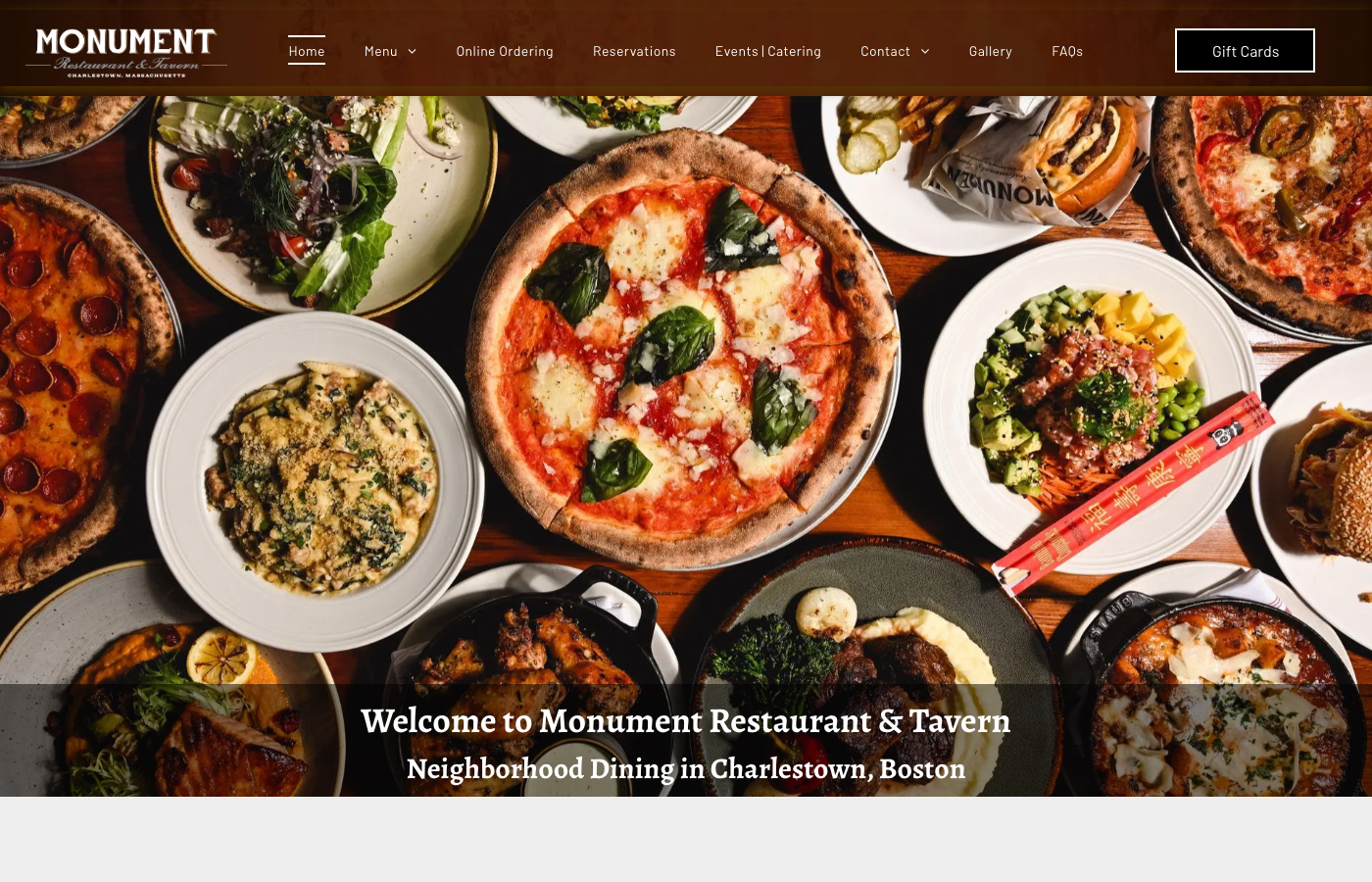 Monument Restaurant & Tavern — original site