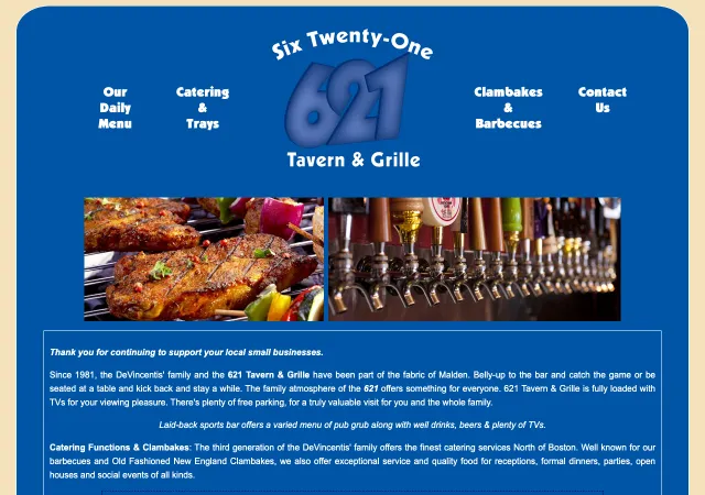 621 Tavern & Grille — original site