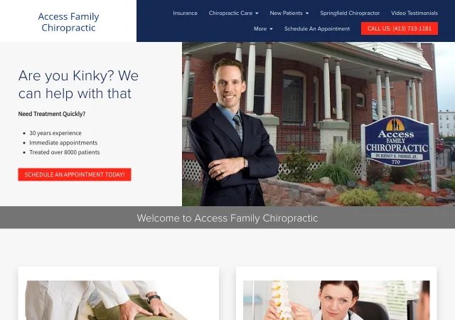 Access Family Chiropractic — original site