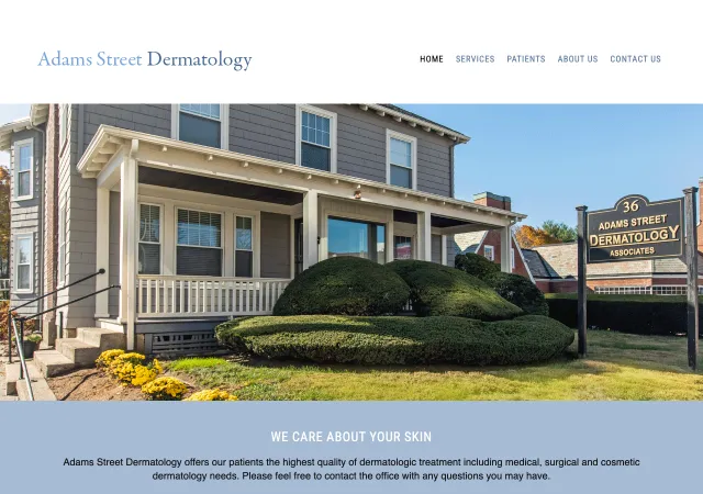 Adams Street Dermatology Associates — original site