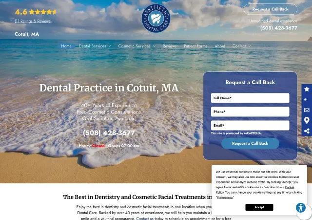 Aesthetic Dental Care — original site