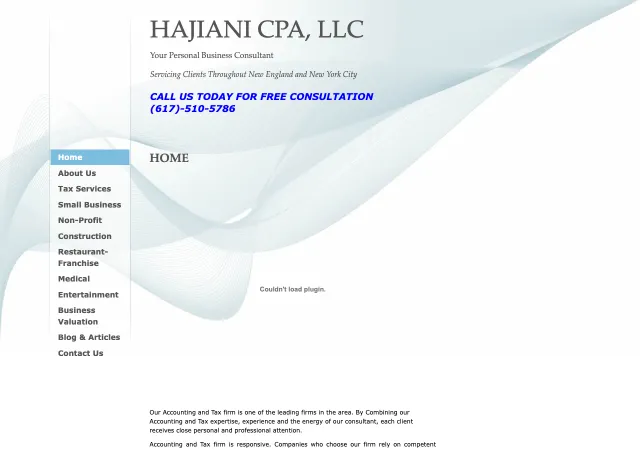 HAJIANI CPA, LLC — original site