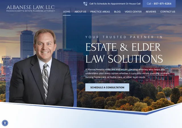 Albanese Law, LLC — original site