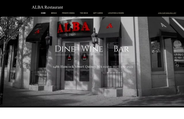 ALBA Restaurant — original site