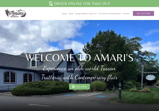Amari Bar and Ristorante — old site