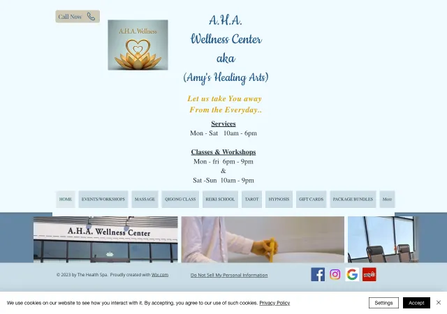 A.H.A. Wellness Center — old site