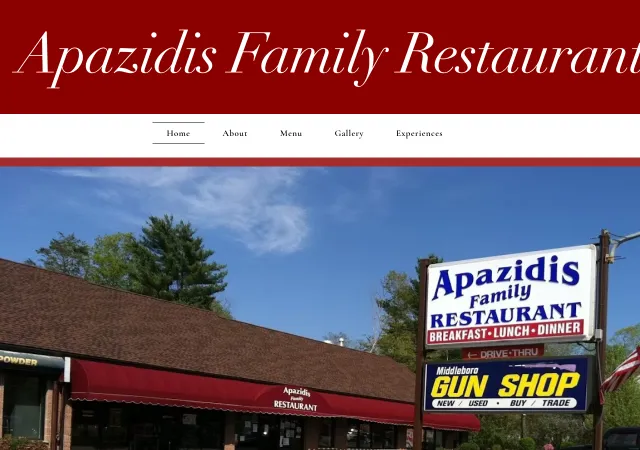 Apazidis Family Restaurant — old site