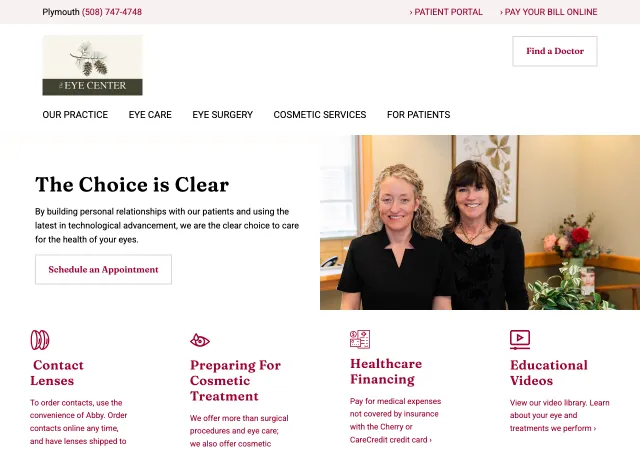 Associated Eye Surgeons — original site