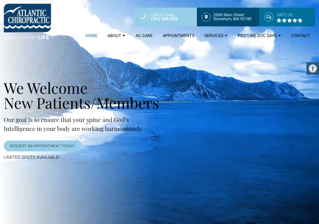 Atlantic Chiropractic — original site