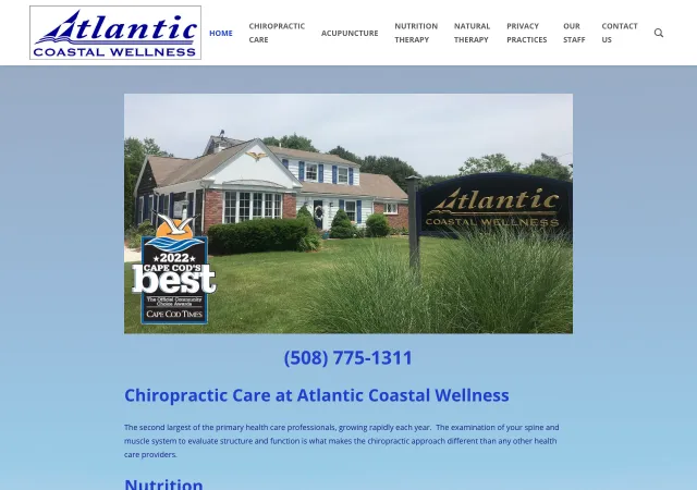 Atlantic Coastal Wellness — original site