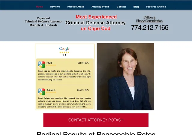 Randi J. Potash, Attorney at Law — old site