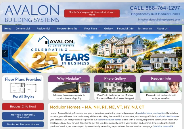 Avalon Building Systems — original site