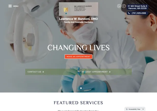 Dr. Lawrence W. Bandoni, DMD — original site