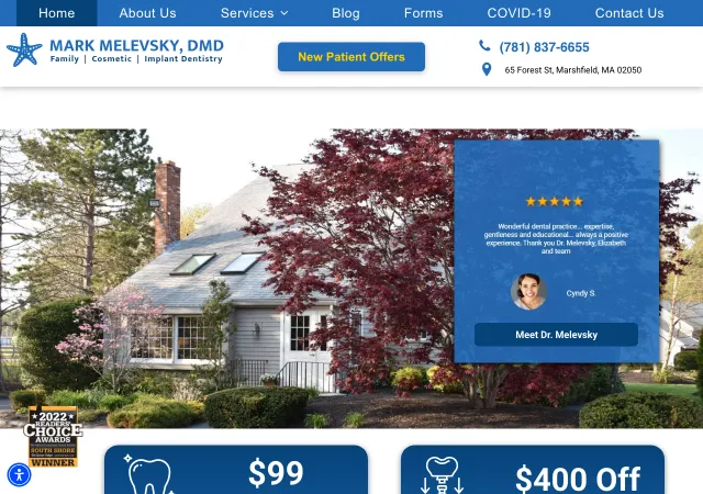 Mark Melevsky, DMD — original site