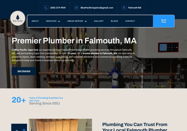 Blue Pacific Cape Cod — original site