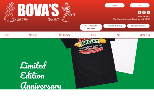 Bova's Bakery — original site