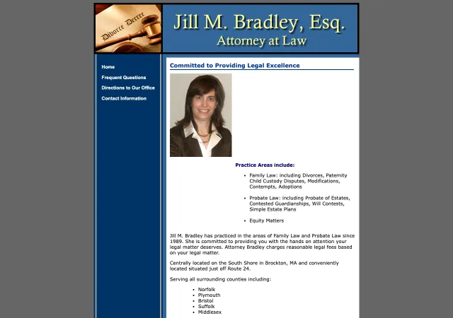 Jill M. Bradley, Esq. — old site