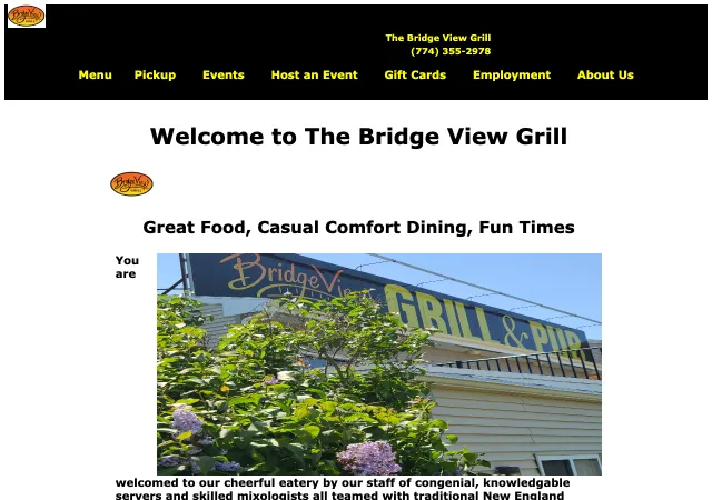 Bridge View Grill — old site