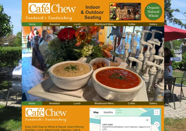 Café Chew — old site