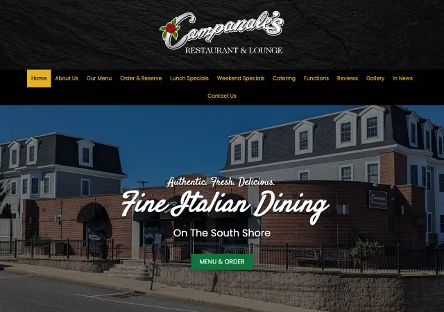 Campanale's Restaurant — original site