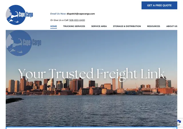Cape Cargo — original site