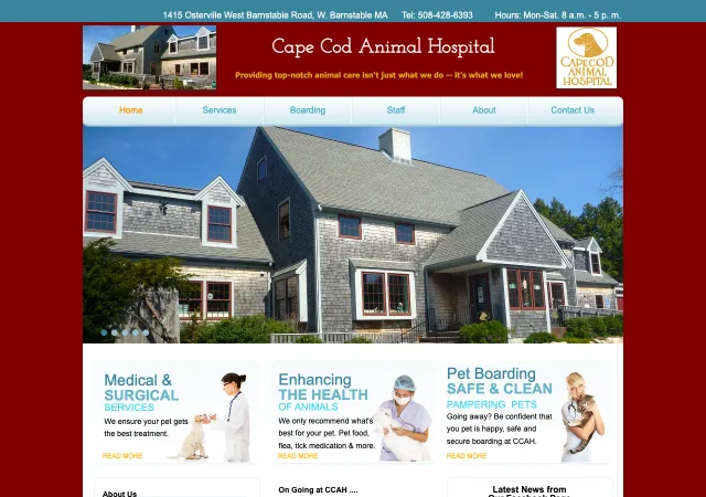 Cape Cod Animal Hospital — old site