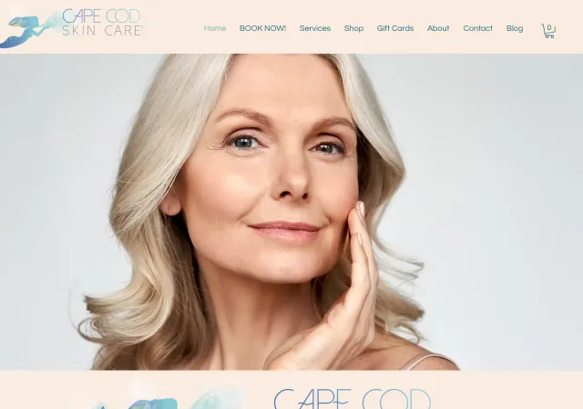 Cape Cod Skin Care — original site