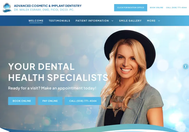 Advanced Cosmetic & Implant Dentistry — old site