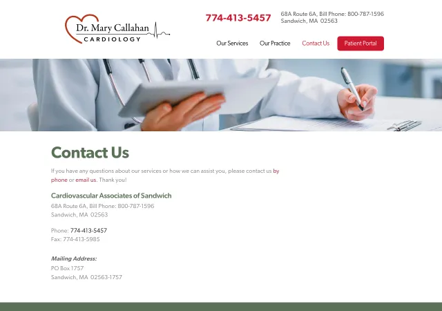 Dr. Mary Callahan | Cape Heart Health — original site