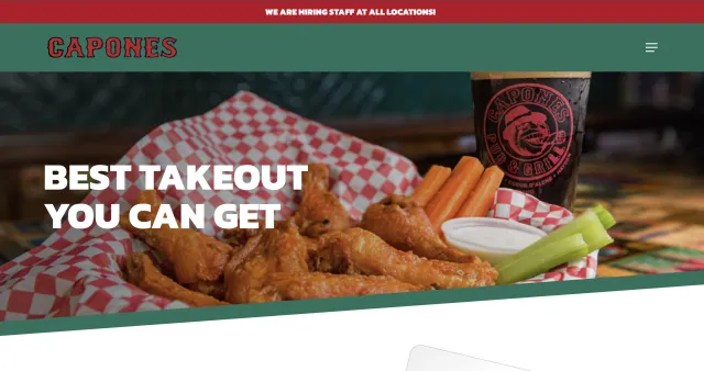 Capone's Pub & Grill — original site