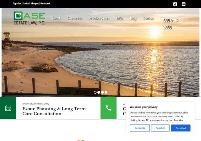 Case Estate Law, P.C. — old site