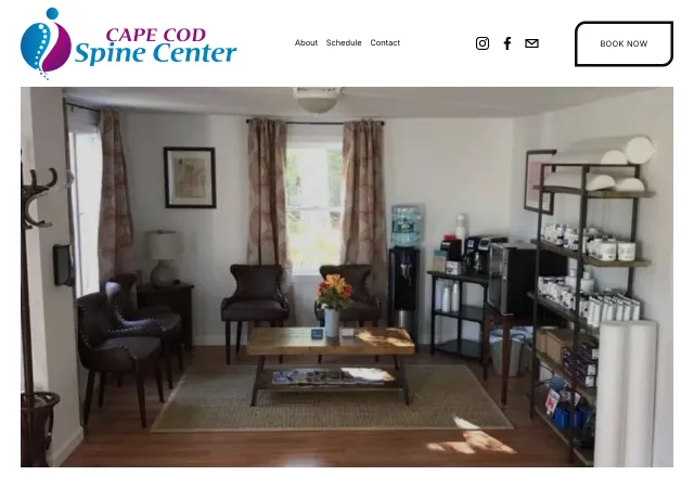 Cape Cod Spine Center — old site