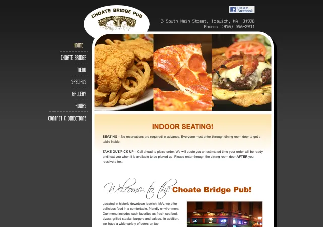 Choate Bridge Pub — original site