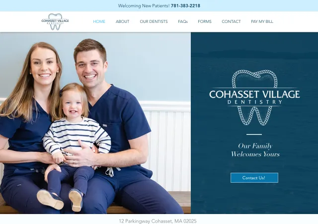 Cohasset Village Dentistry — original site
