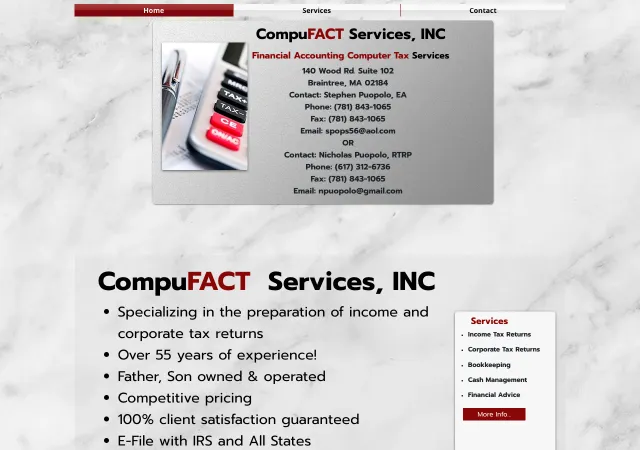 CompuFACT Services, Inc. — original site