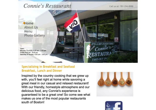 Connie's Restaurant — original site