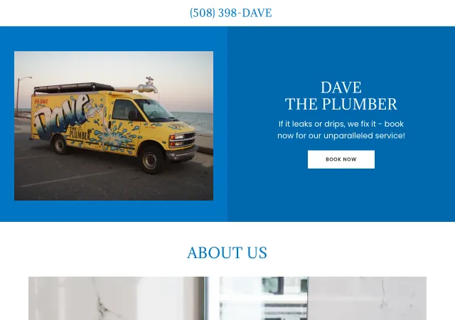 Dave the Plumber — old site
