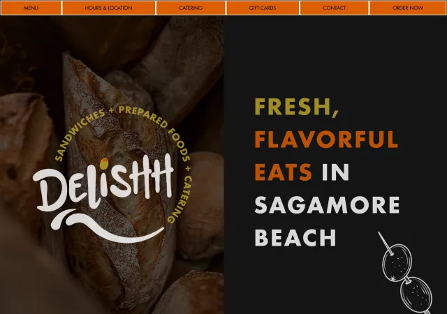 Delishh — old site