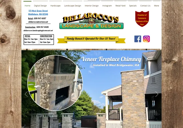 Dellarocco's Landscape Design Co. — old site