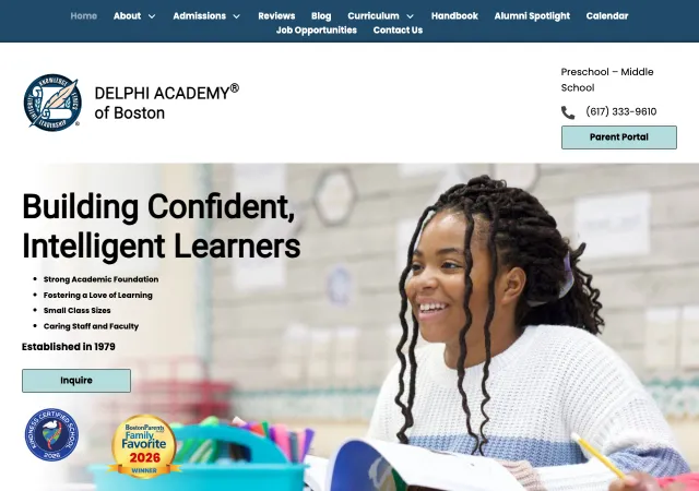 Delphi Academy of Boston — original site