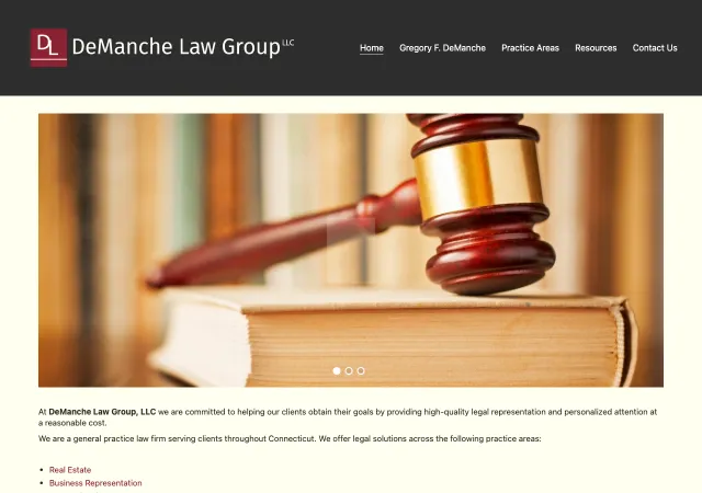 DeManche Law Group, LLC — original site