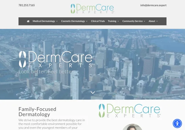 DermCare Experts — original site