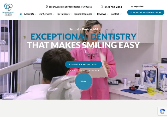 Devonshire Dental of Boston — original site