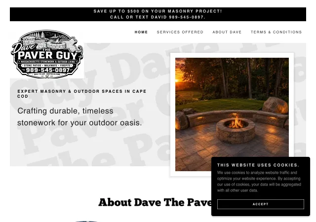 Dave The Paver Guy &mdash; original site