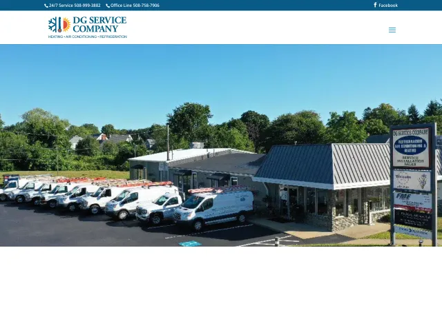 DG Service Company — original site
