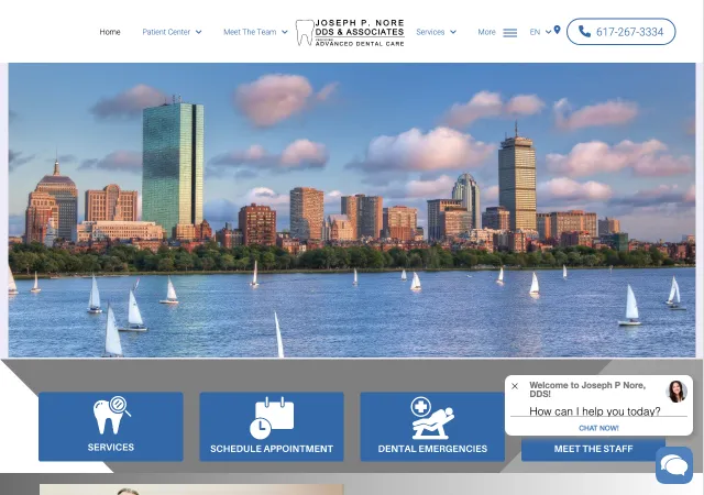 Joseph P. Nore, DDS & Associates — original site
