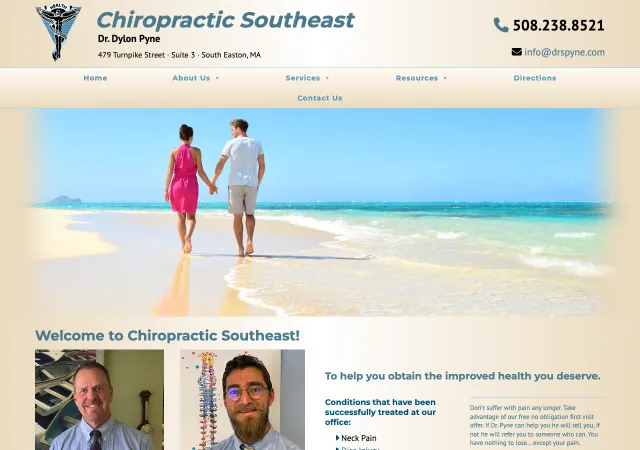 Chiropractic Southeast — old site
