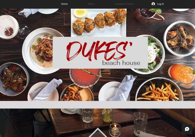 Dukes' Beach House — original site