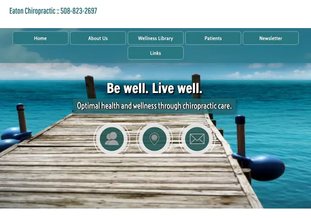 Eaton Chiropractic — old site