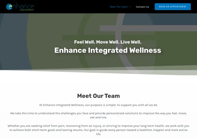 Enhance Integrated Wellness — old site